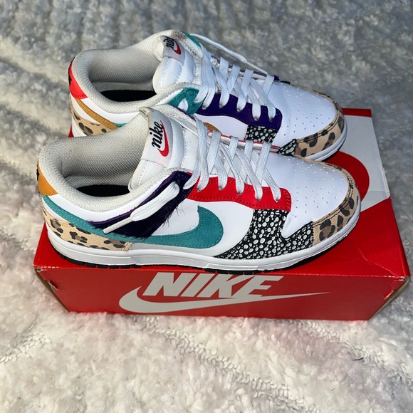 Nike Multicolor Patchwork Sneakers - Picture 5 of 5